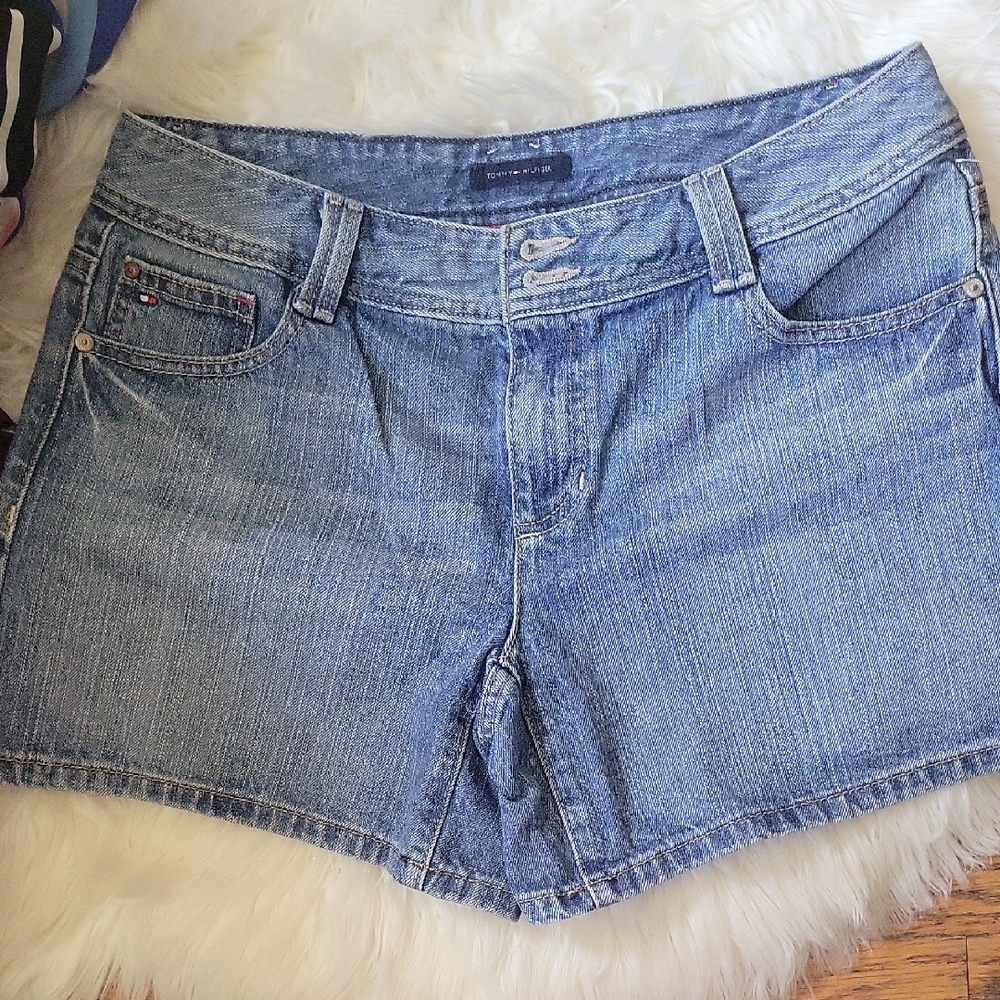Tommy Hilfiger Blue Jean Shorts Relaxed Fit
